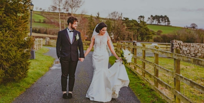 Christmas Wedding at Peterstone Court Brecon